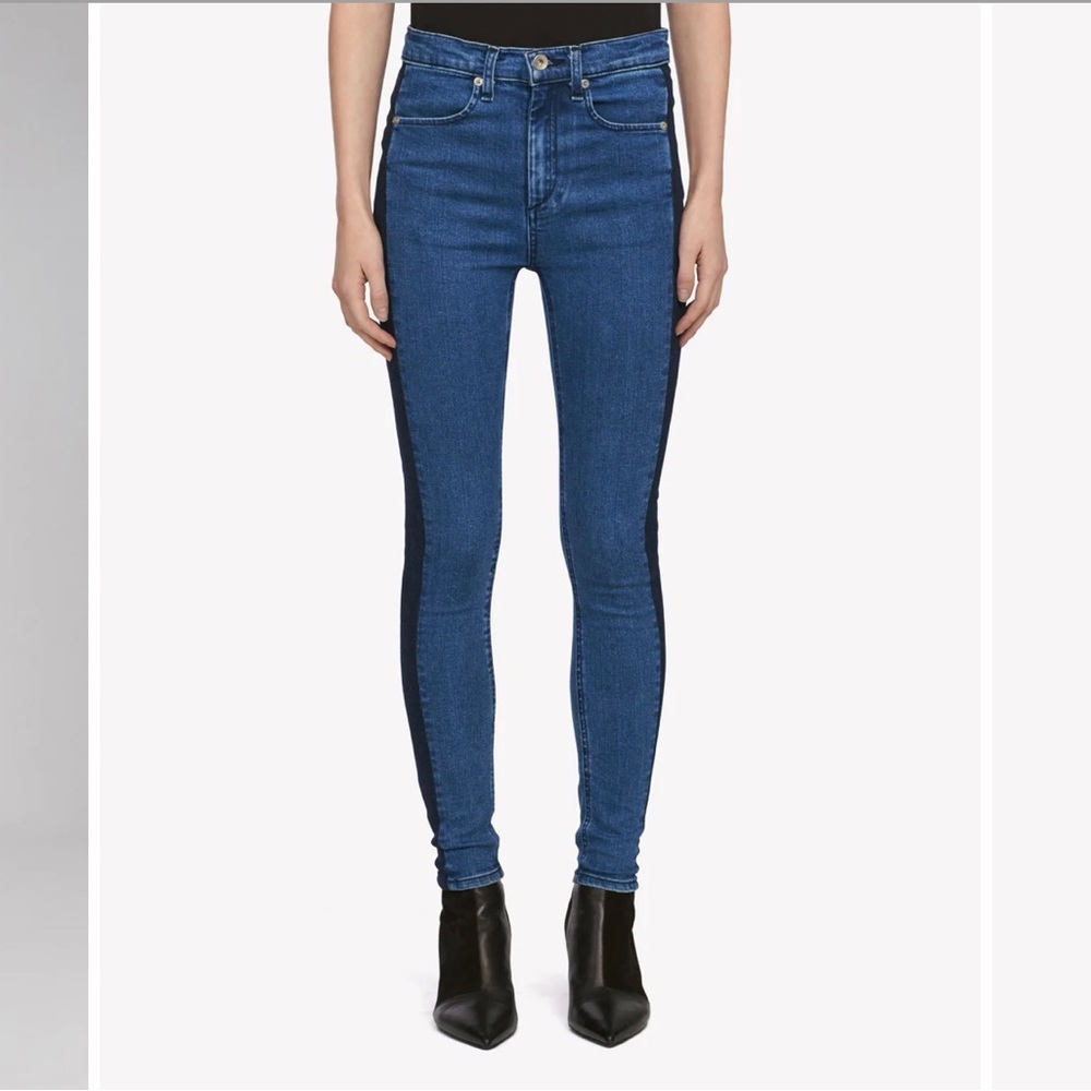 rag & bone high rise ankle skinny Maxie Jean